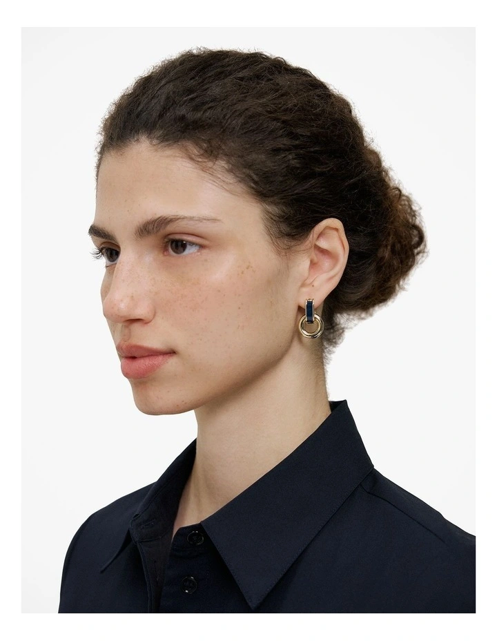 Marisol Drop Earrings in Night Sky image 2