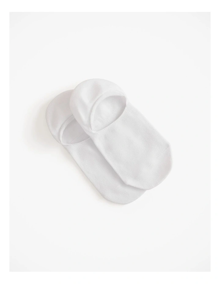 Invisible Sock in White image 1