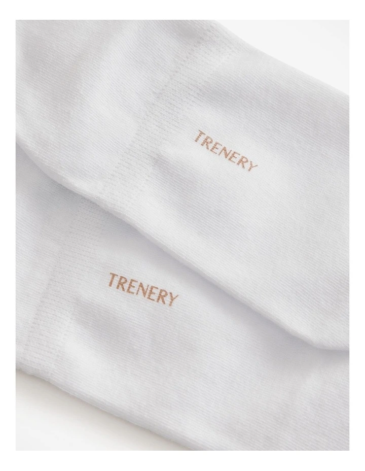 Invisible Sock in White image 2