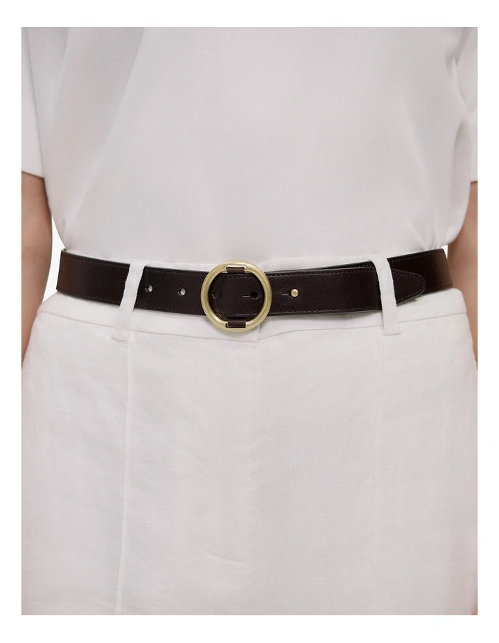 Lume Belt in Chocolate image 2