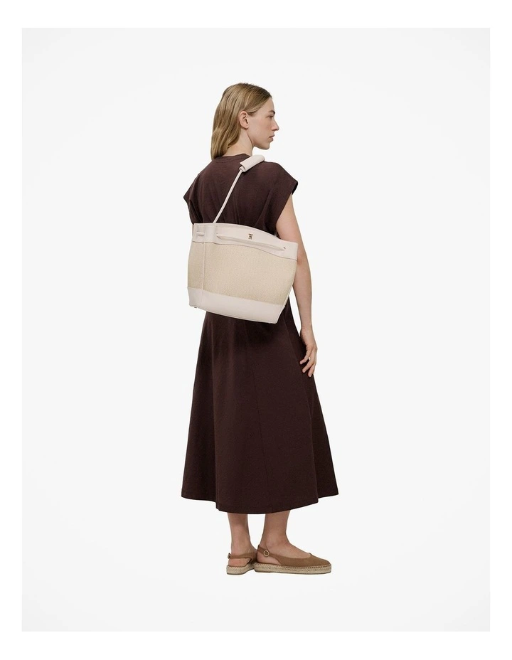 Caelis Woven Bag in Alabaster image 2