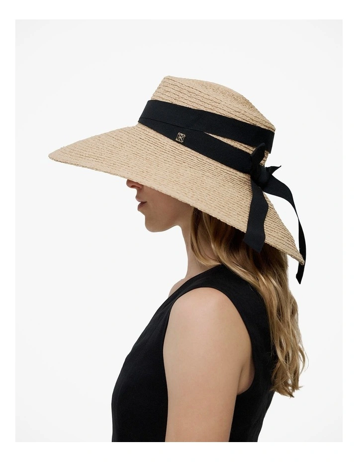 Navine Sun Hat in Natural image 3