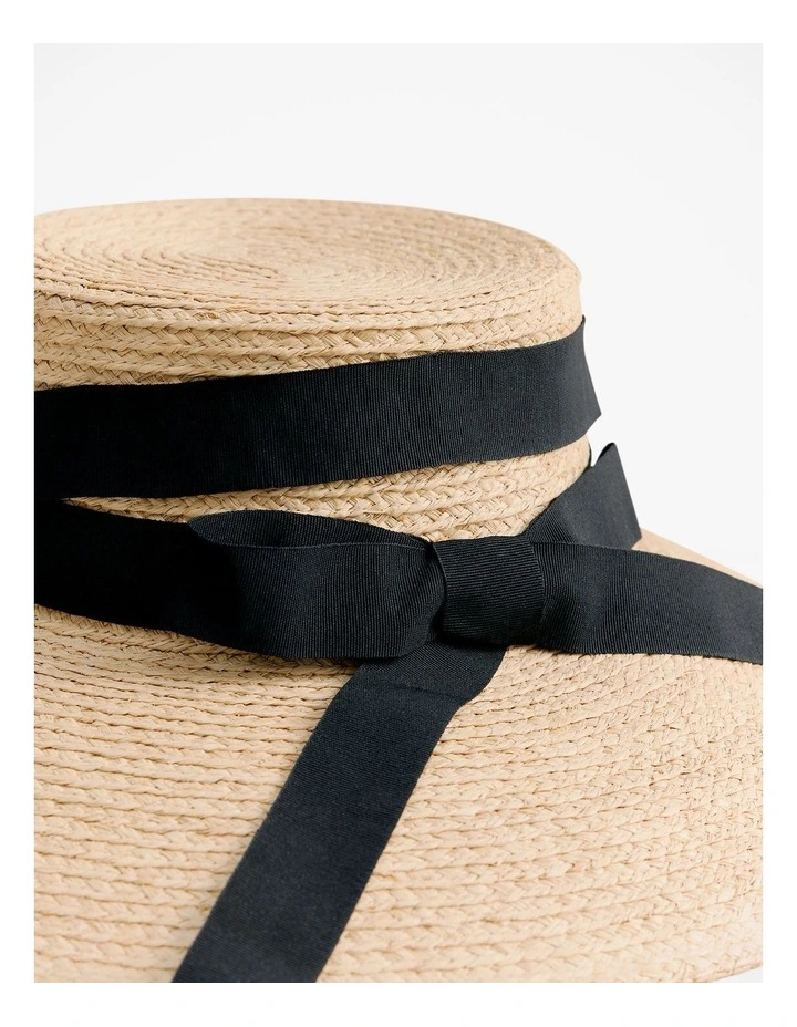 Navine Sun Hat in Natural image 4