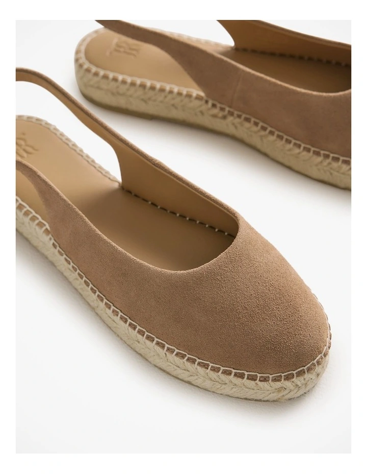 Moira Espadrille in Husk image 4