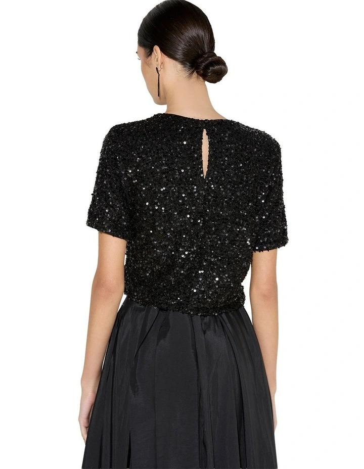 Ginger Sequin Top image 2