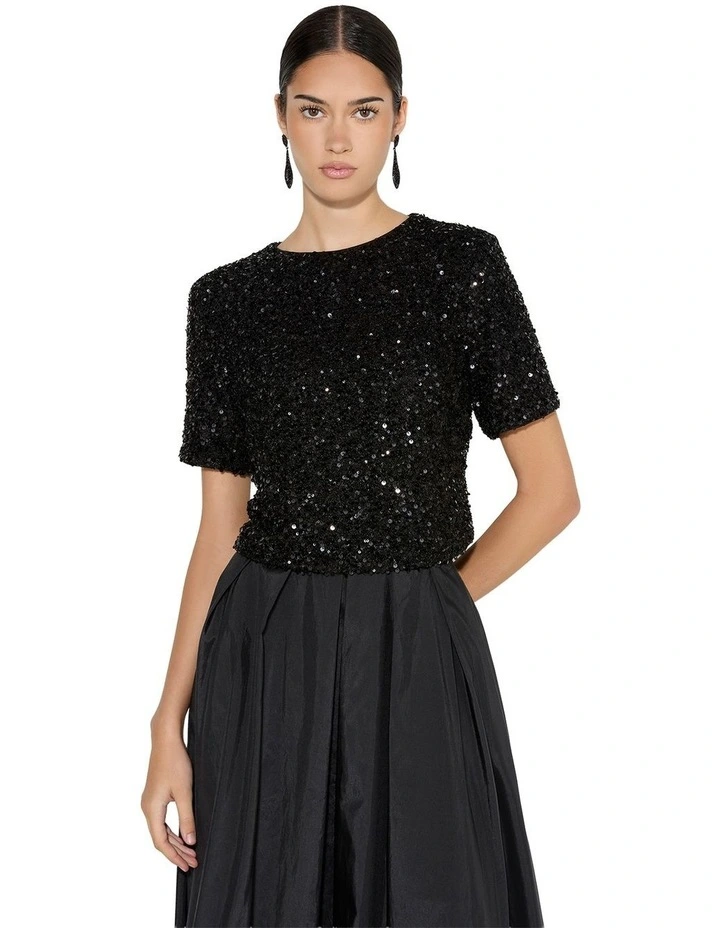 Ginger Sequin Top image 5