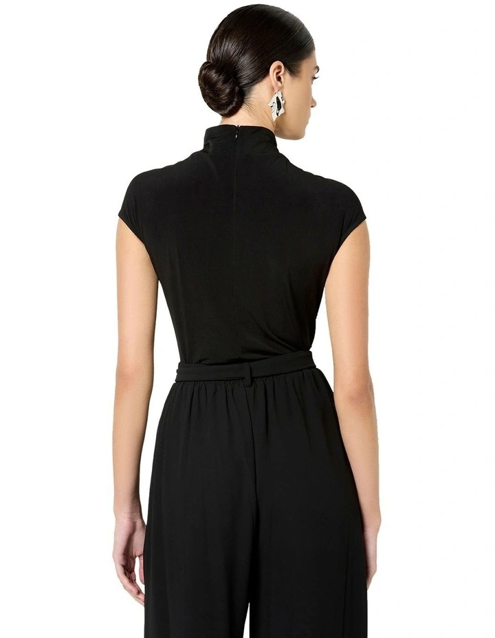 Kalli Lace Top in Black image 2