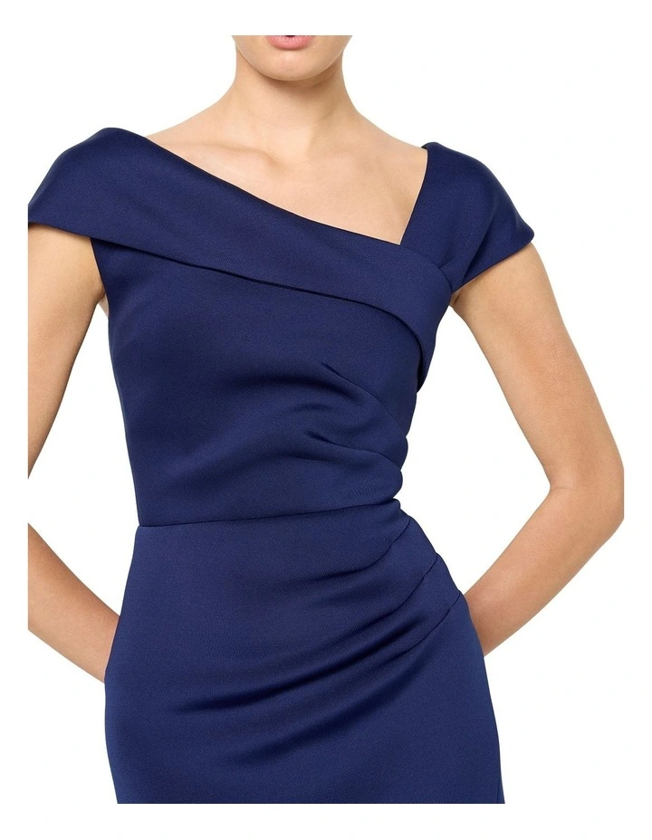 Aleena Scuba Gown in Blue image 4