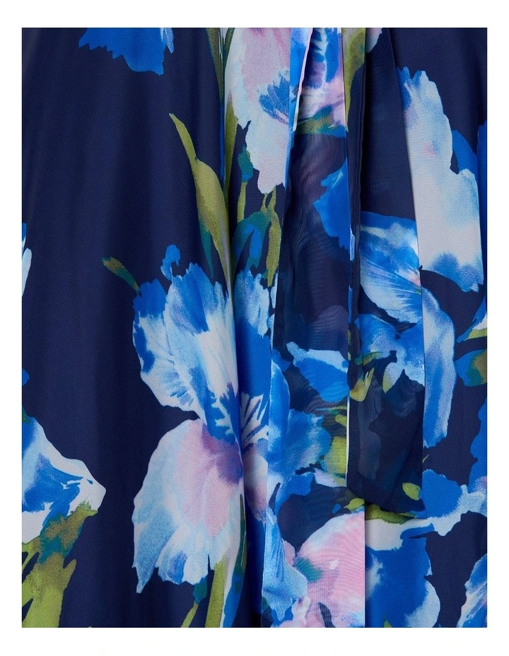 Eliana Printed Halter Dress image 4