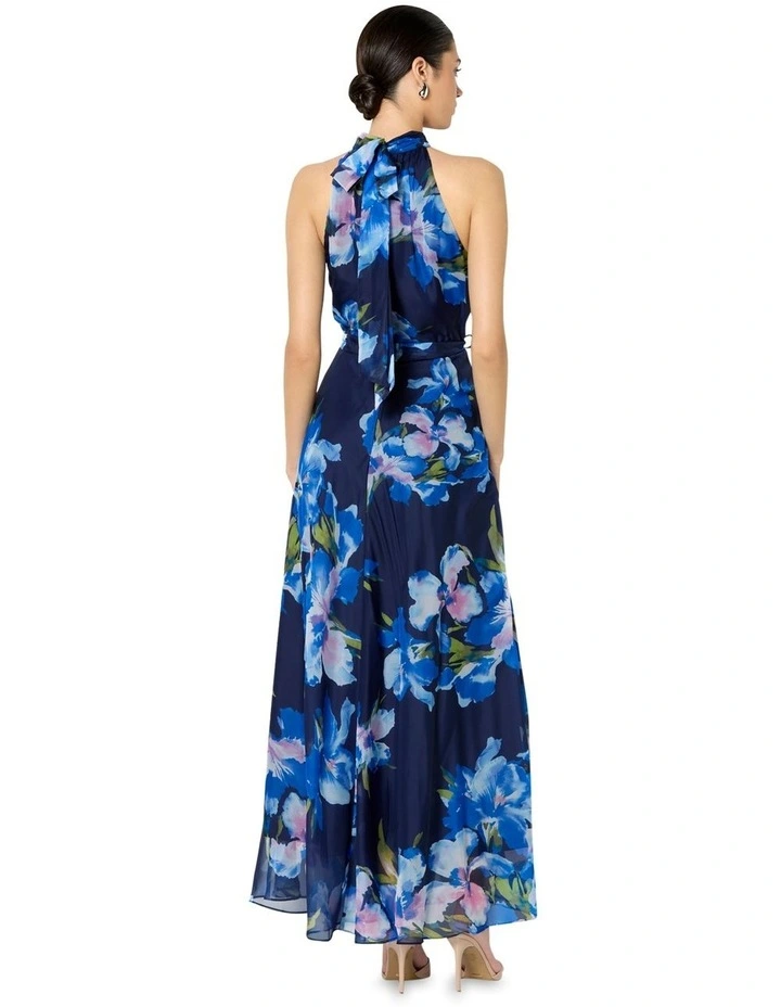 Eliana Printed Halter Dress image 5