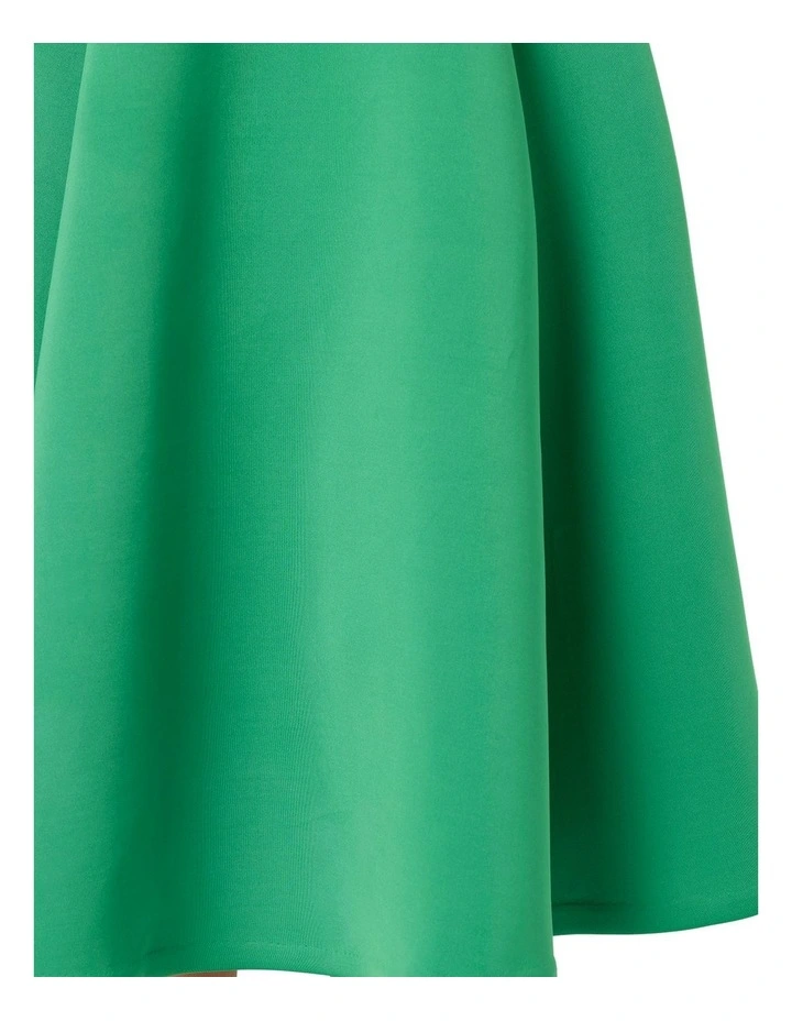 Mica Off The Shoulder Dress in Green image 5