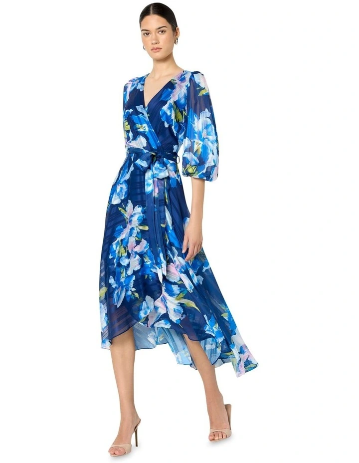 Suri Printed Dress in Blue image 2