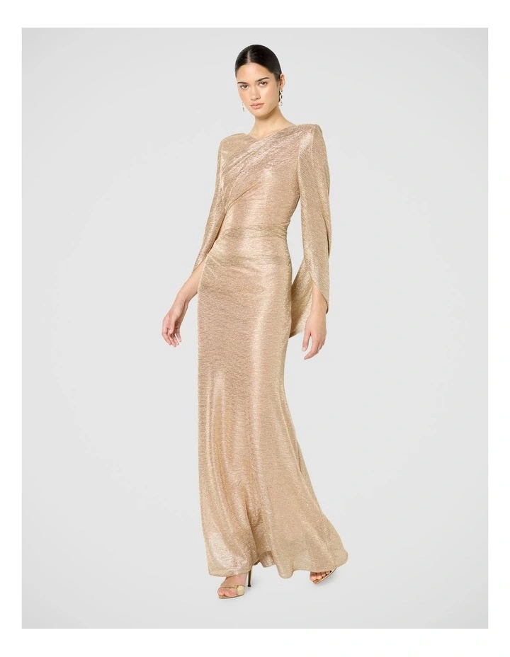 Alexie Metallic Knit Gown image 4