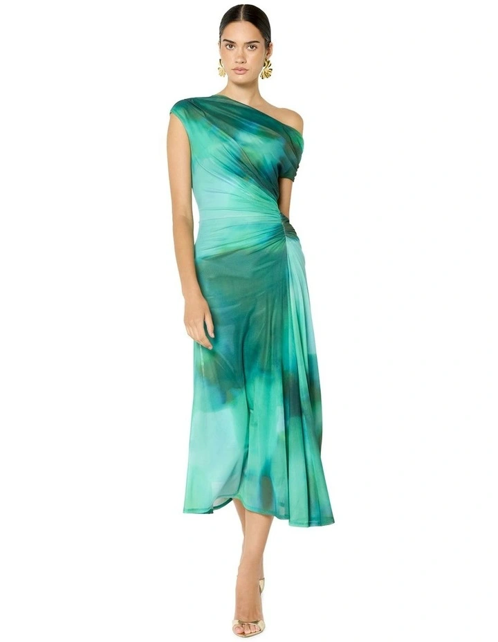 Selene Printed Mesh Dress image 1