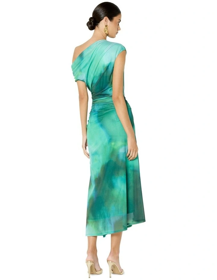 Selene Printed Mesh Dress image 2