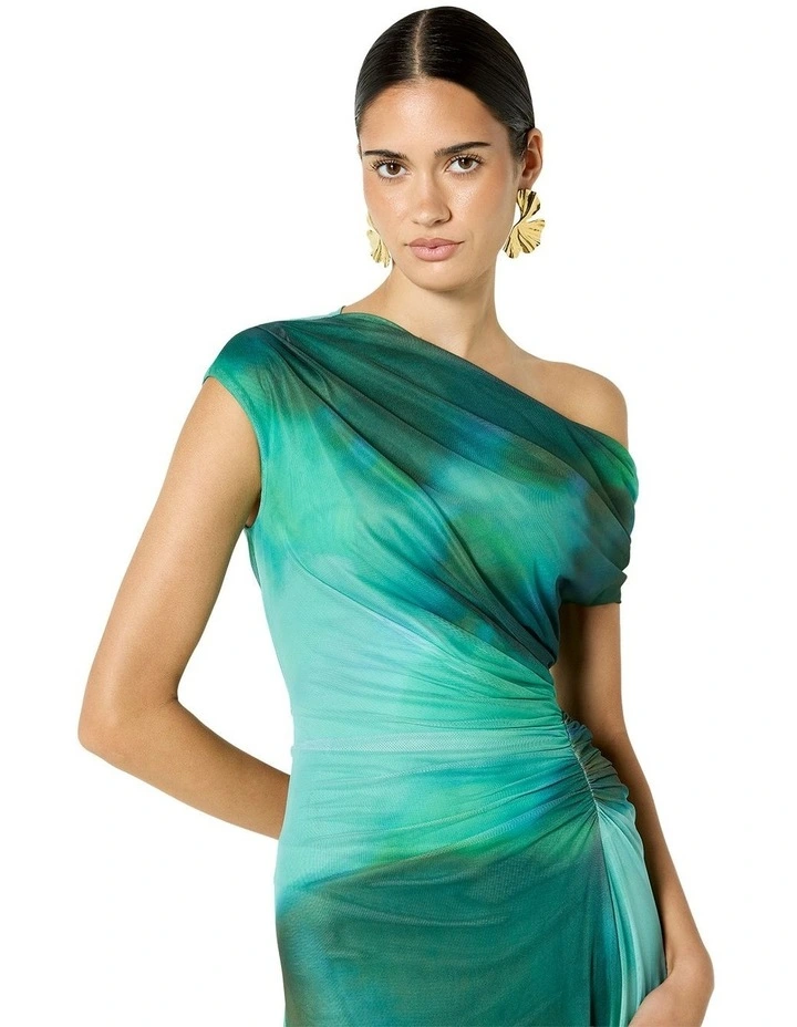 Selene Printed Mesh Dress image 3