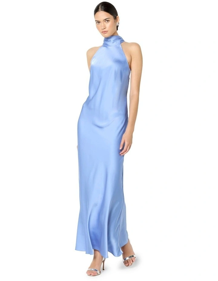 Azalea Satin Maxi Dress image 3