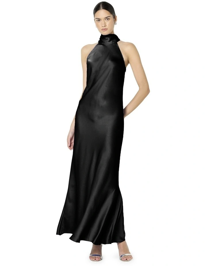 Azalea Satin Maxi Dress image 1
