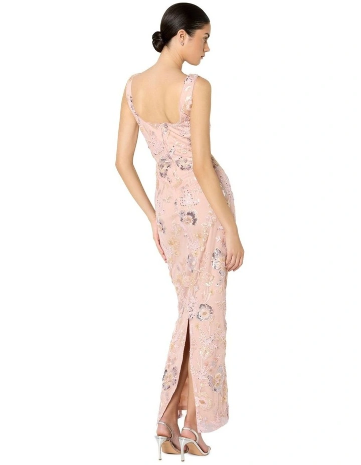 Katalina Sequin Gown in Pink image 2