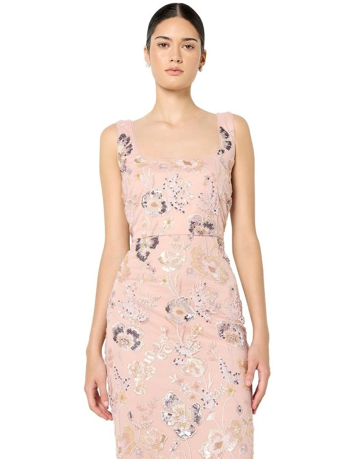 Katalina Sequin Gown in Pink image 4