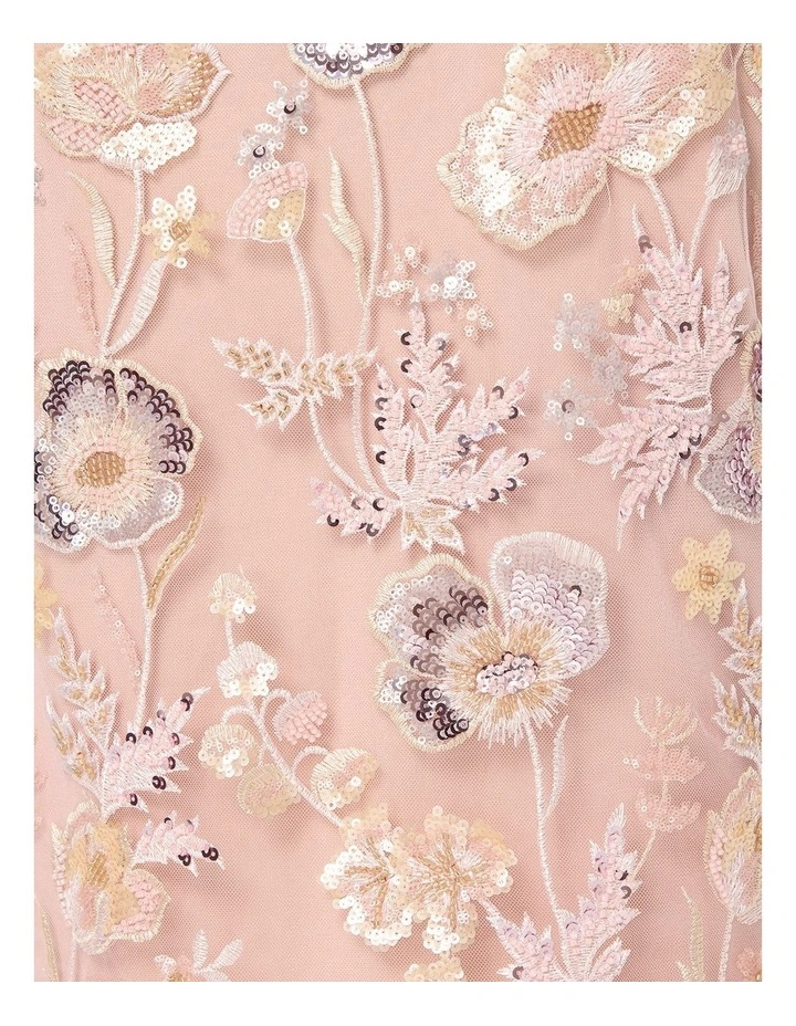 Katalina Sequin Gown in Pink image 7