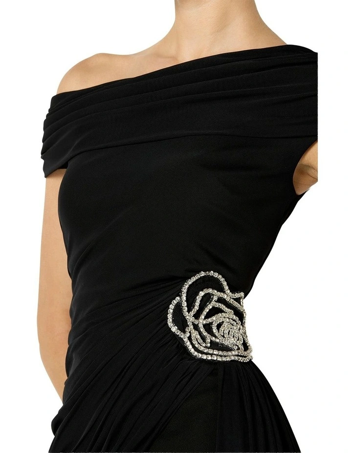 Annette Mesh and Diamante Cocktail Dress image 3