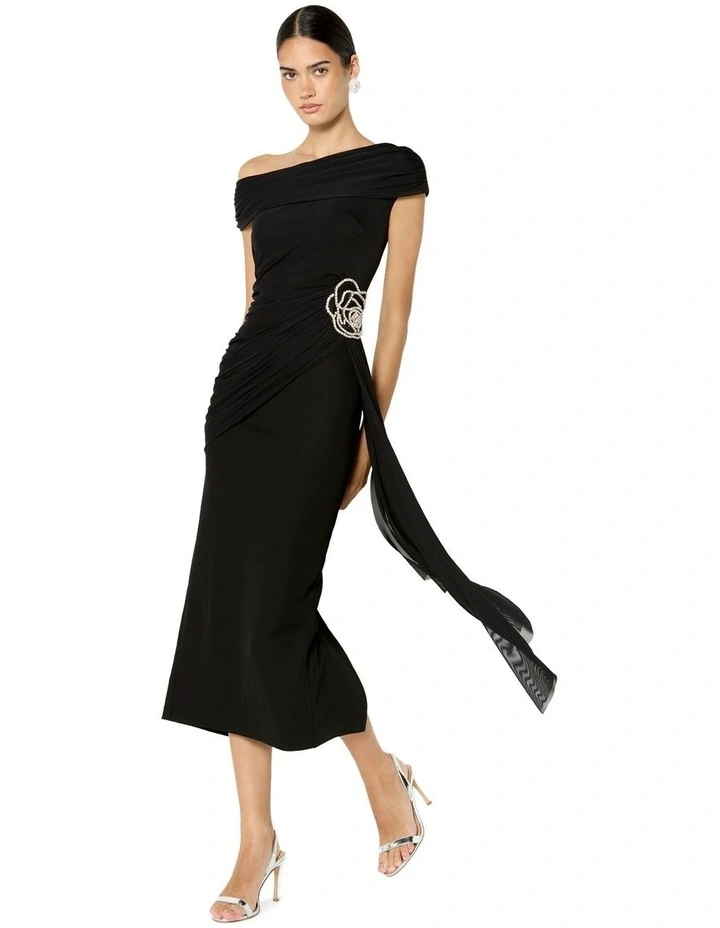 Annette Mesh and Diamante Cocktail Dress image 5