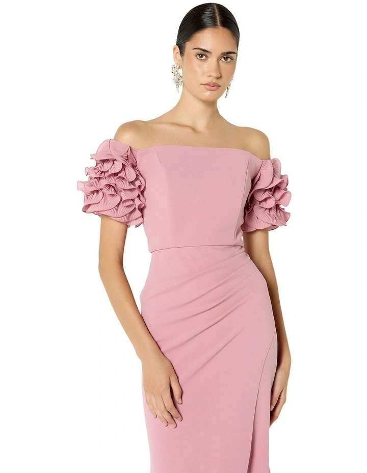 Diana Ruffle Sleeve Gown image 3