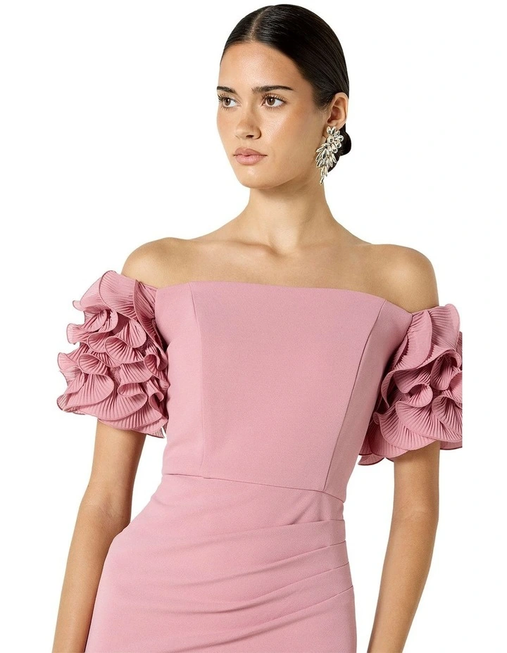 Diana Ruffle Sleeve Gown image 4