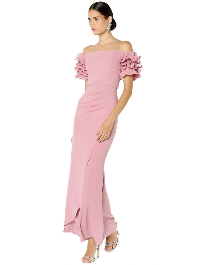 Diana Ruffle Sleeve Gown image 5