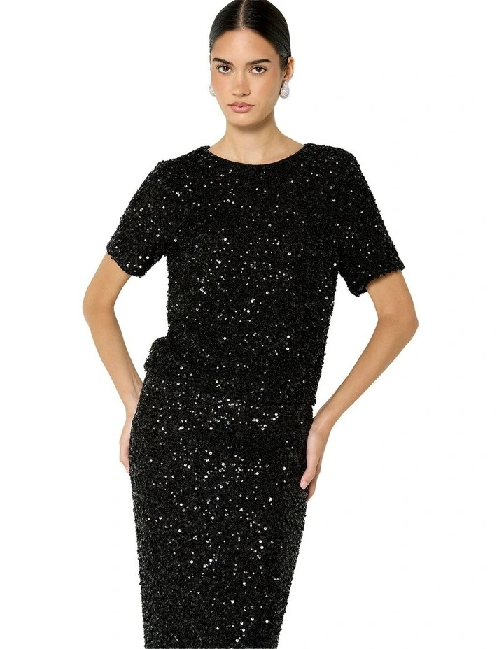 Livia Sequin Skirt image 4