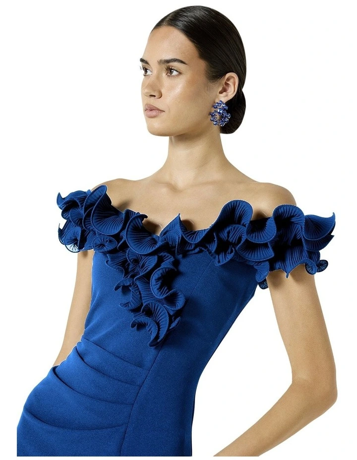 Ellie Ruffle Detail Cocktail Dress image 3