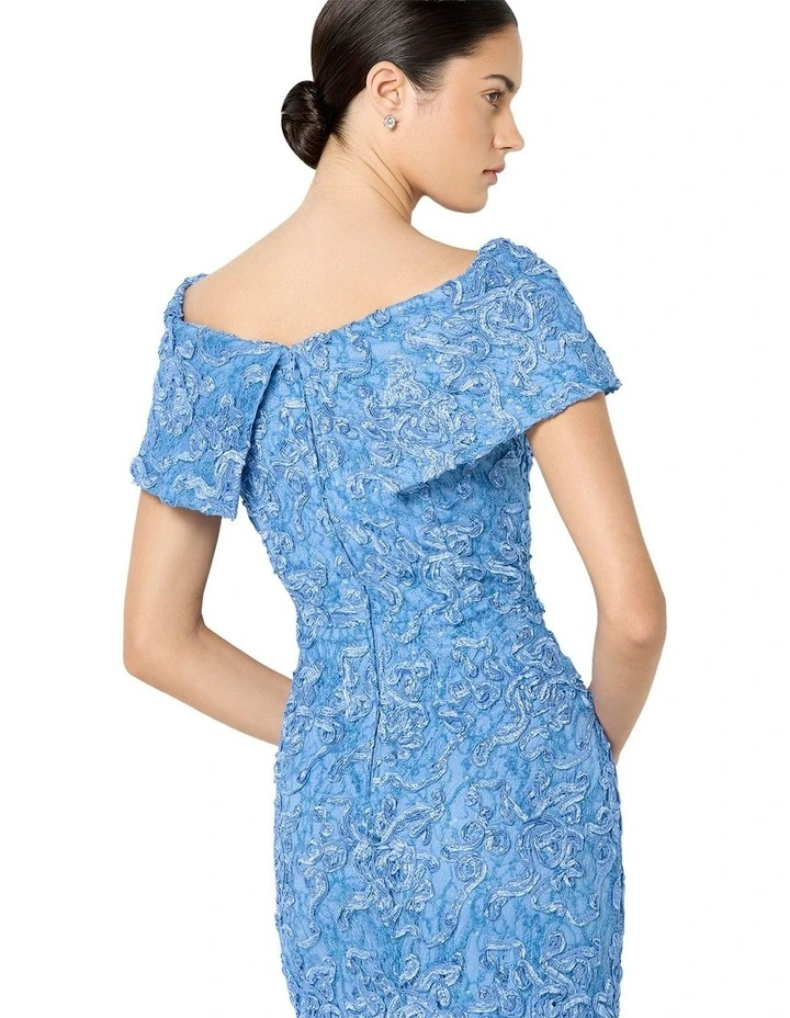 Emerson Lace Gown in Blue image 4