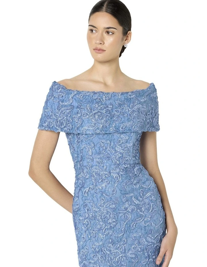 Emerson Lace Gown in Blue image 5
