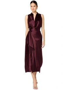 Elsie Satin Cocktail Dress