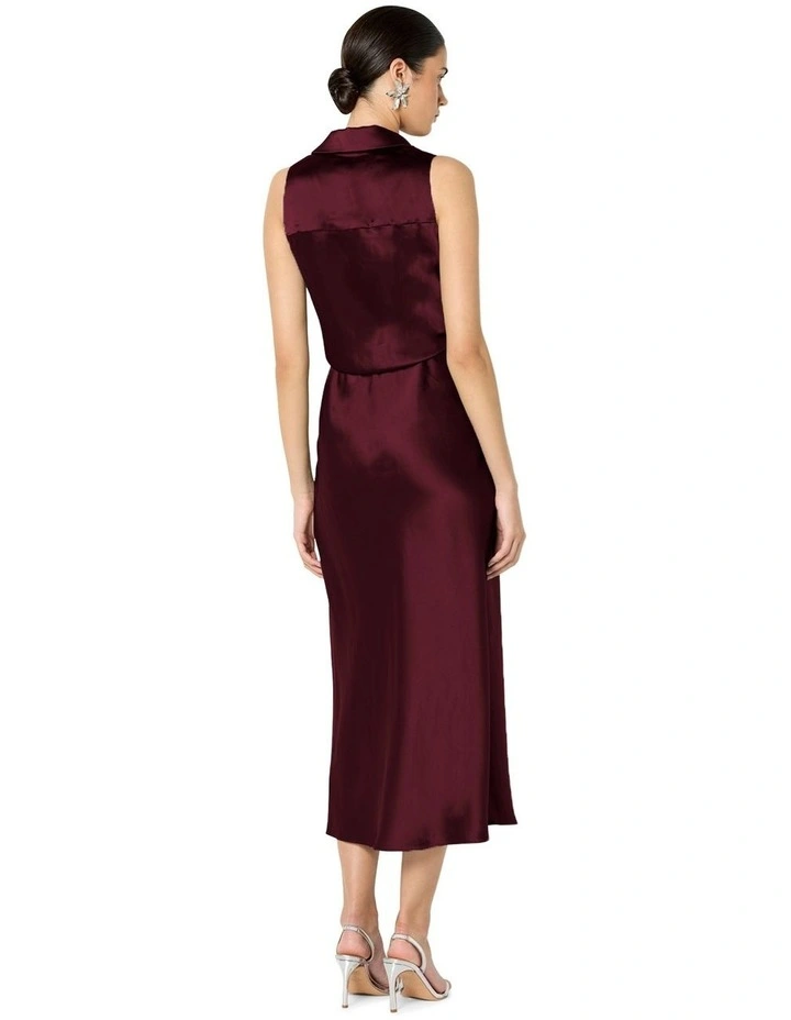 Elsie Satin Cocktail Dress image 2