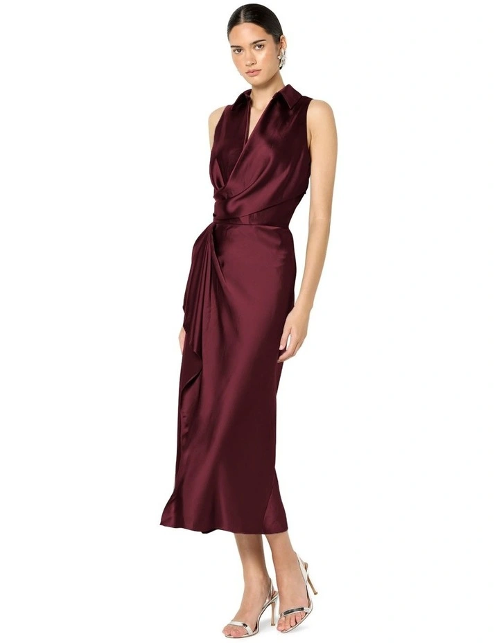 Elsie Satin Cocktail Dress image 3