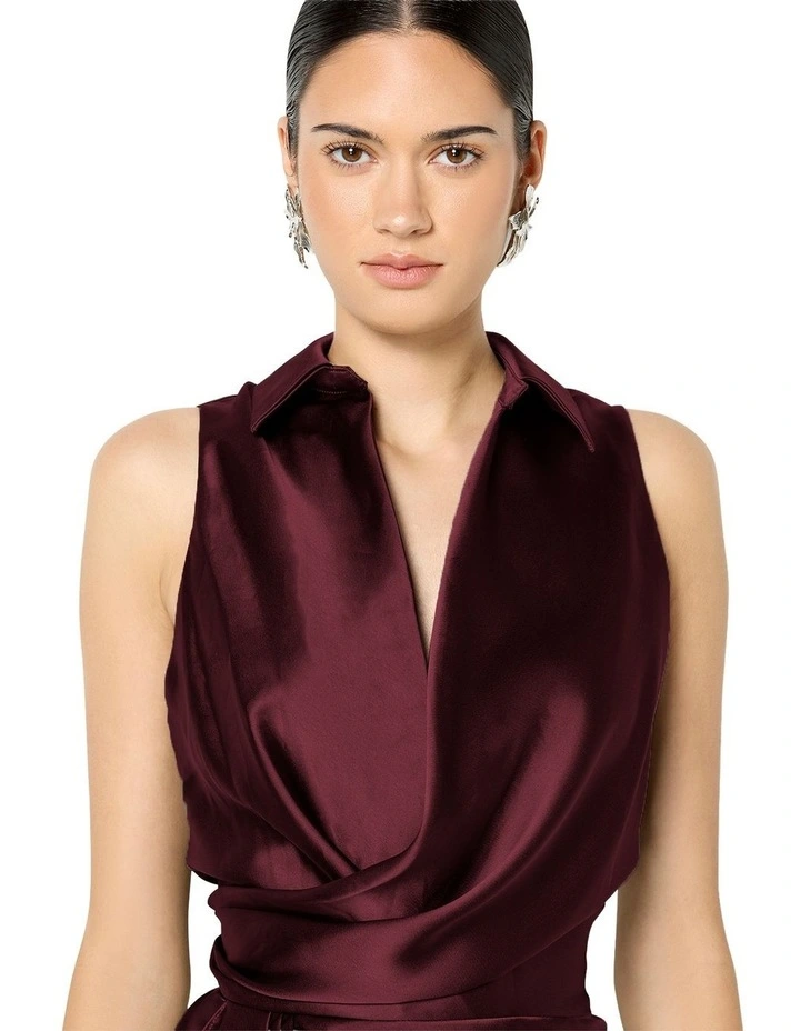 Elsie Satin Cocktail Dress image 6