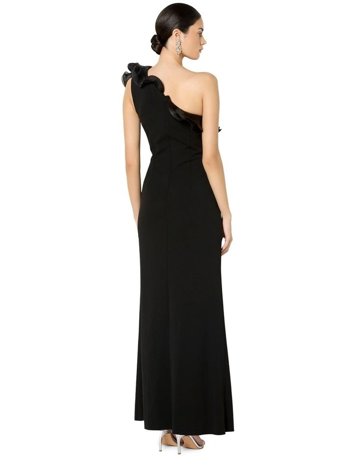 Adelyn Organza Gown in Black image 3