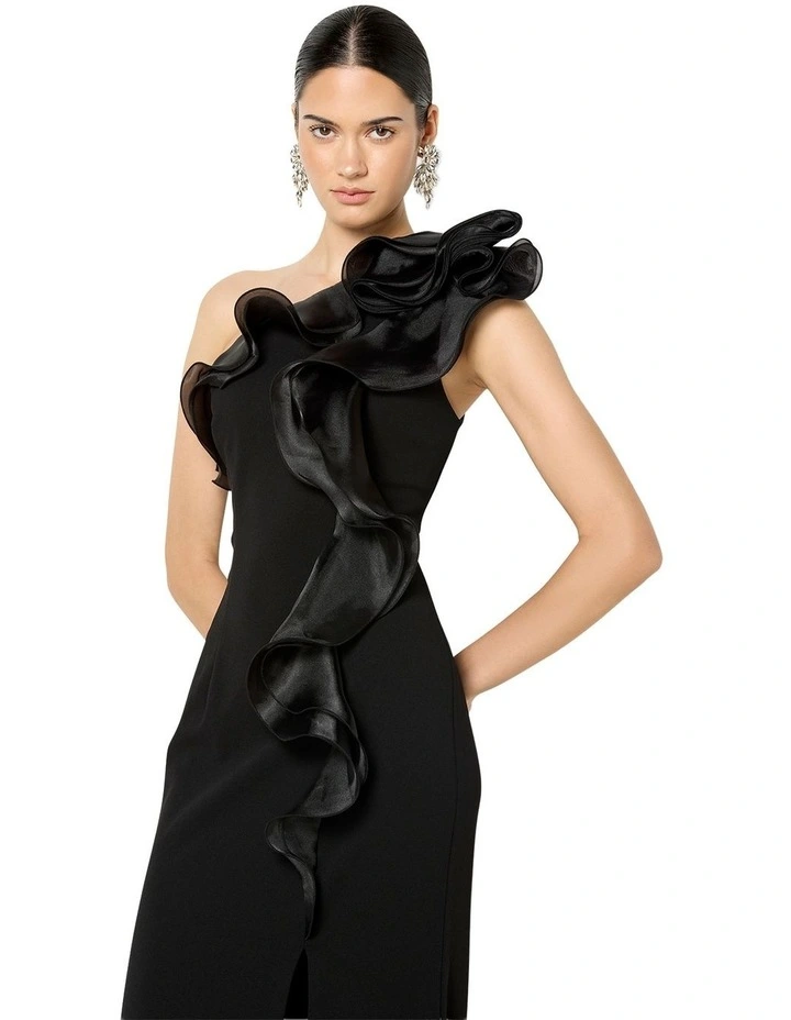 Adelyn Organza Gown in Black image 6