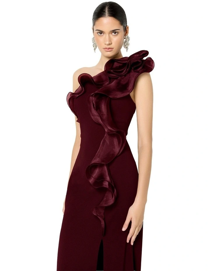 Adelyn Organza Gown in Red image 4