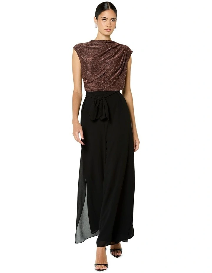 Rachelle Metallic Top in Bronze image 5