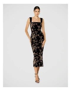 Violetta Velvet & Sequin Cocktail Dress