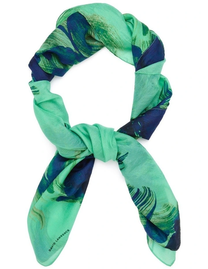 Cara Silk Scarf in Multi image 2