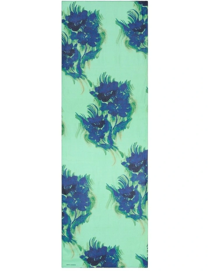 Cara Silk Scarf in Multi image 3