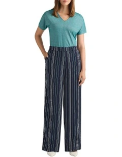 Peregrine Wide Leg Pant in Navy