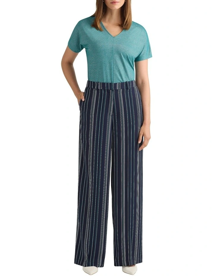 Peregrine Wide Leg Pant in Navy image 1