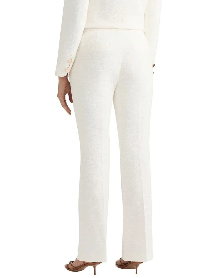 Mabon Textured Pant in Ivory image 4