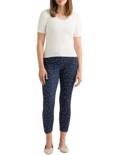 Harlan Knit Tee in Ivory