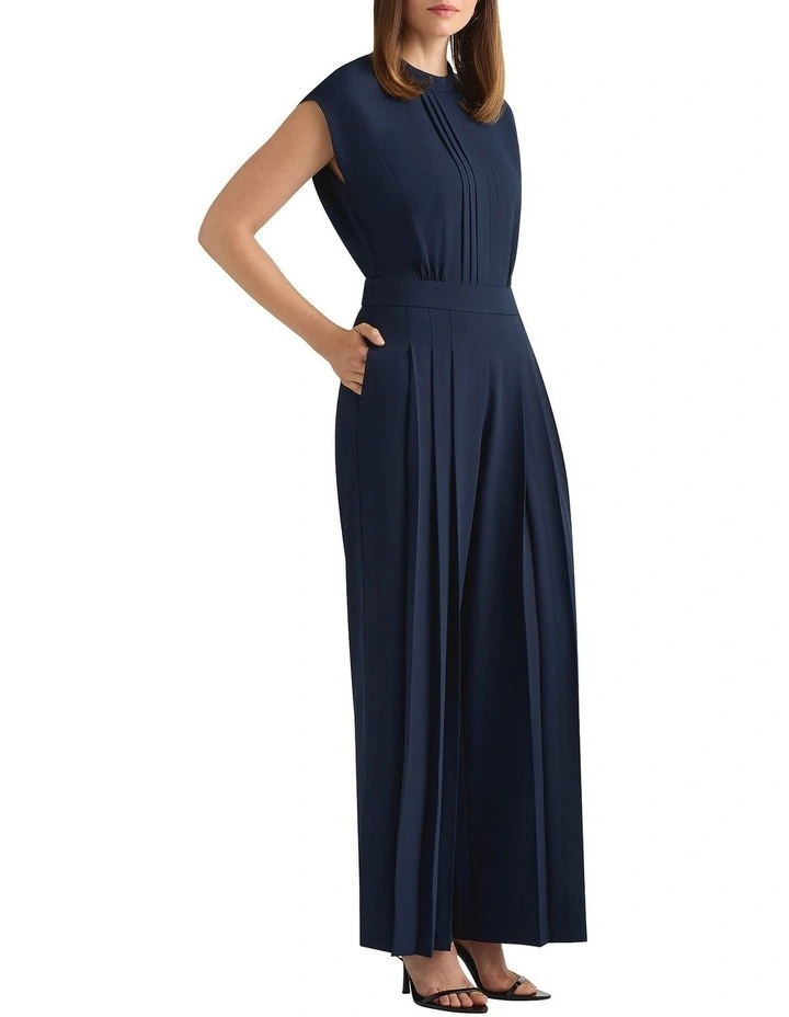 Florence Jumpsuit in Navy image 2